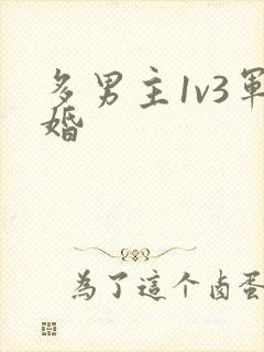多男主1v3军婚