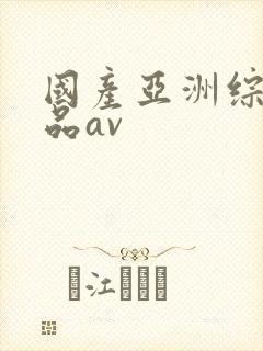 国产亚洲综合精品av