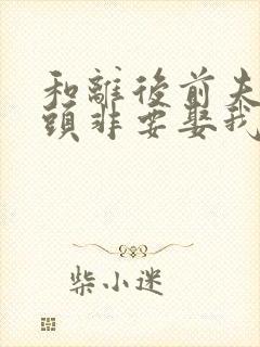 和离后前夫死对头非要娶我小说