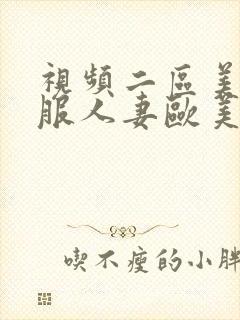 视频二区美腿制服人妻欧美