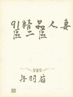 91精品人妻一区二区