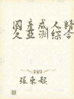 国产成人精品久久亚洲综合