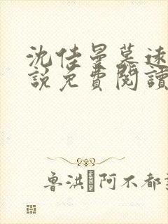 沈佳曼慕远辰小说免费阅读笔趣阁封面