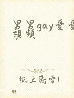 男男gay爱爱视频