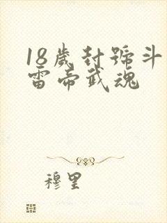 18岁封号斗罗雷帝武魂封面