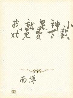 我就是神小说txt免费下载