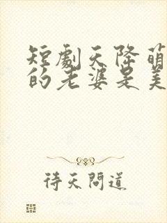 短剧天降萌娃我的老婆是美女总裁