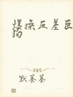 爆操反差巨骚母狗