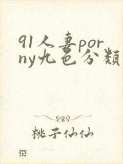 91人妻porny九色分类