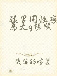 猛男同性恋性行为大g视频