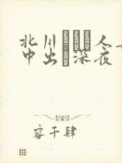 北川エリカ人妻中出し深夜