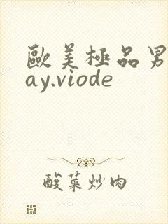 欧美极品男男gay.viode