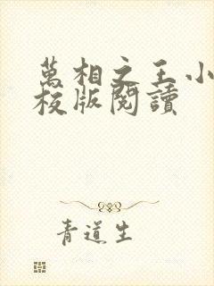 万相之王小说精校版阅读