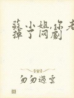 苏小姐,你老公掉了网剧