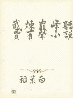 武炼巅峰听书免费有声小说封面