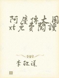 阿庆传大团结txt免费阅读封面