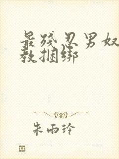 最残忍男奴被调教捆绑