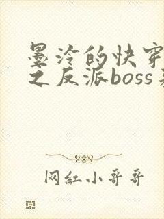 墨泠的快穿系统之反派boss来袭