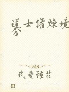 道士修炼境界划分封面