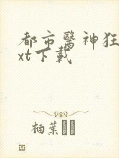 都市医神狂婿txt下载封面