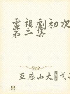 电视剧初次爱你第二集