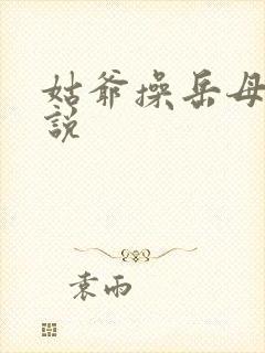 姑爷操岳母逼小说