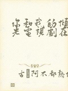 你和我的倾城时光电视剧在线播放封面