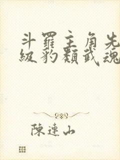 斗罗主角先天七级豹类武魂