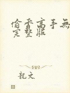 偷香高手无删减完整版封面