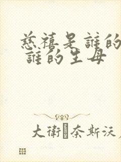 慈禧是谁的妃子 谁的生母