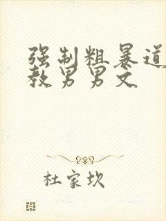 强制粗暴道具调教男男文