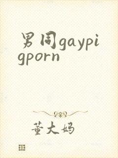 男同gaypigporn
