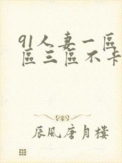 91人妻一区二区三区不卡