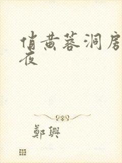 俏黄蓉洞房花烛夜封面