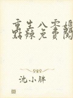 重生八零媳妇有点辣免费阅读