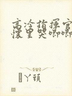 高冷指挥官在我怀里哭唧唧小说免费封面