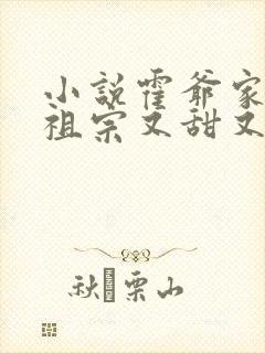 小说霍爷家的小祖宗又甜又野