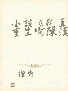 小说《我真没想重生啊陈汉升》