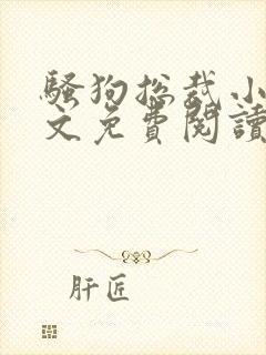 骚狗总裁小说全文免费阅读最新章节封面