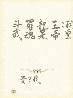 斗罗龙王:我的武魂是帝皇铠甲txt