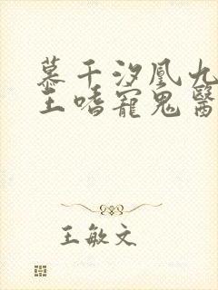 慕千汐凰九夜邪王嗜宠鬼医狂妃无弹窗