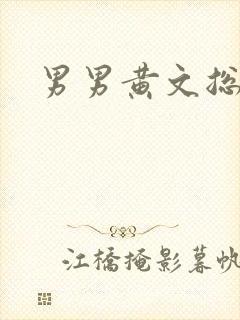 男男黄文总攻封面