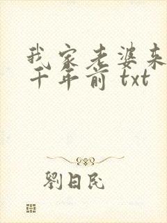 我家老婆来自一千年前 txt