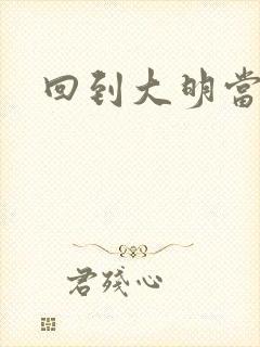 回到大明当才子