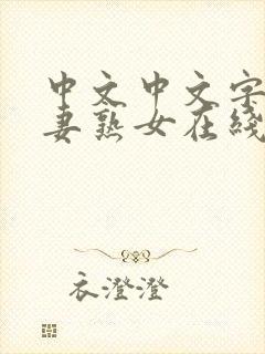 中文中文字幕人妻熟女在线