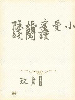 隐婚蜜爱小说在线阅读封面