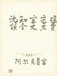 沈知宜宋砚南小说全文免费阅读