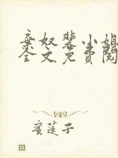 弃奴裴小姐阿娘全文免费阅读全文