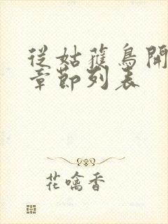 从姑获鸟开始新章节列表