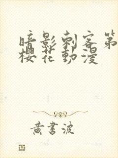 暗影刺客第四季樱花动漫封面